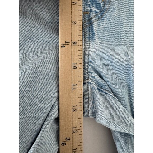 Levis baggy dad jeans light wash 90s retro relaxed retro boho sz 28 - Picture 9 of 11